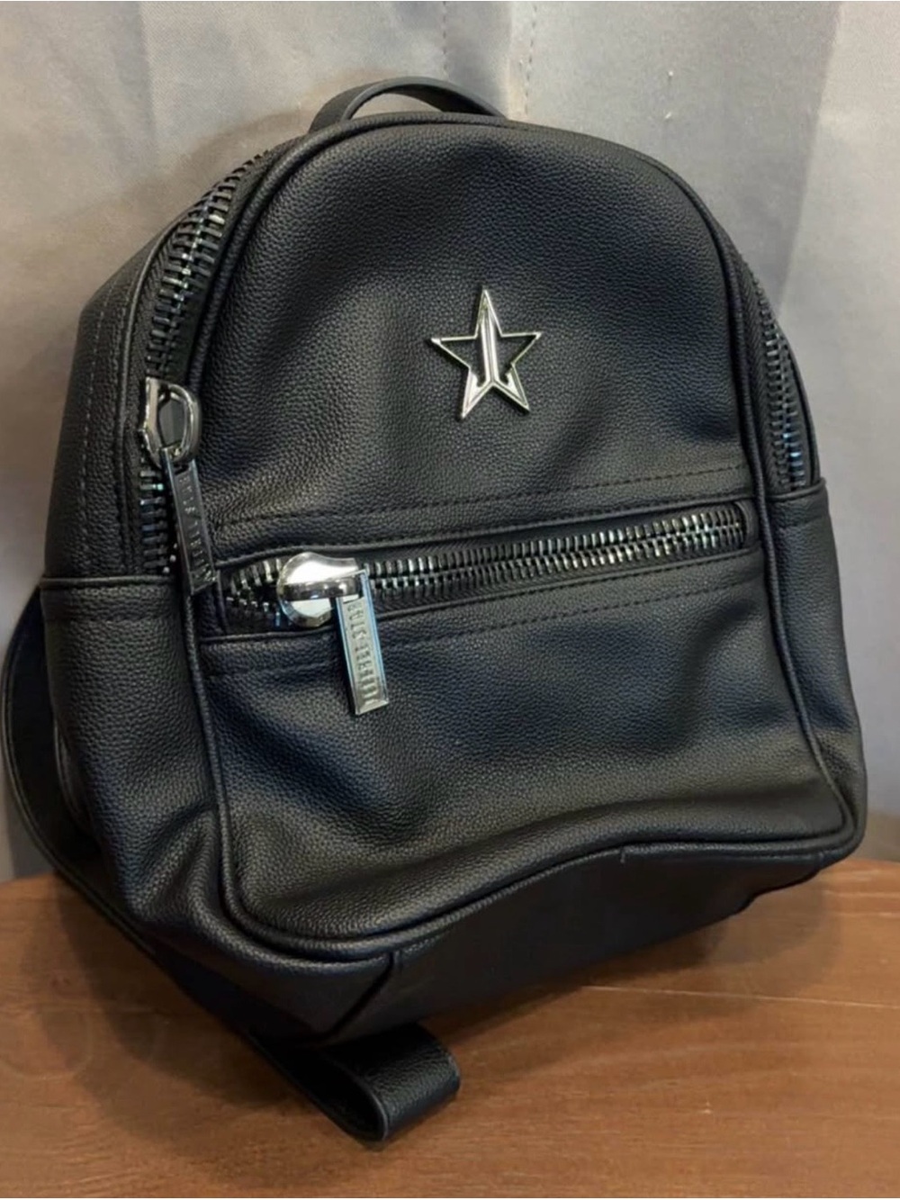 Jeffree Star Black Mini Backpack